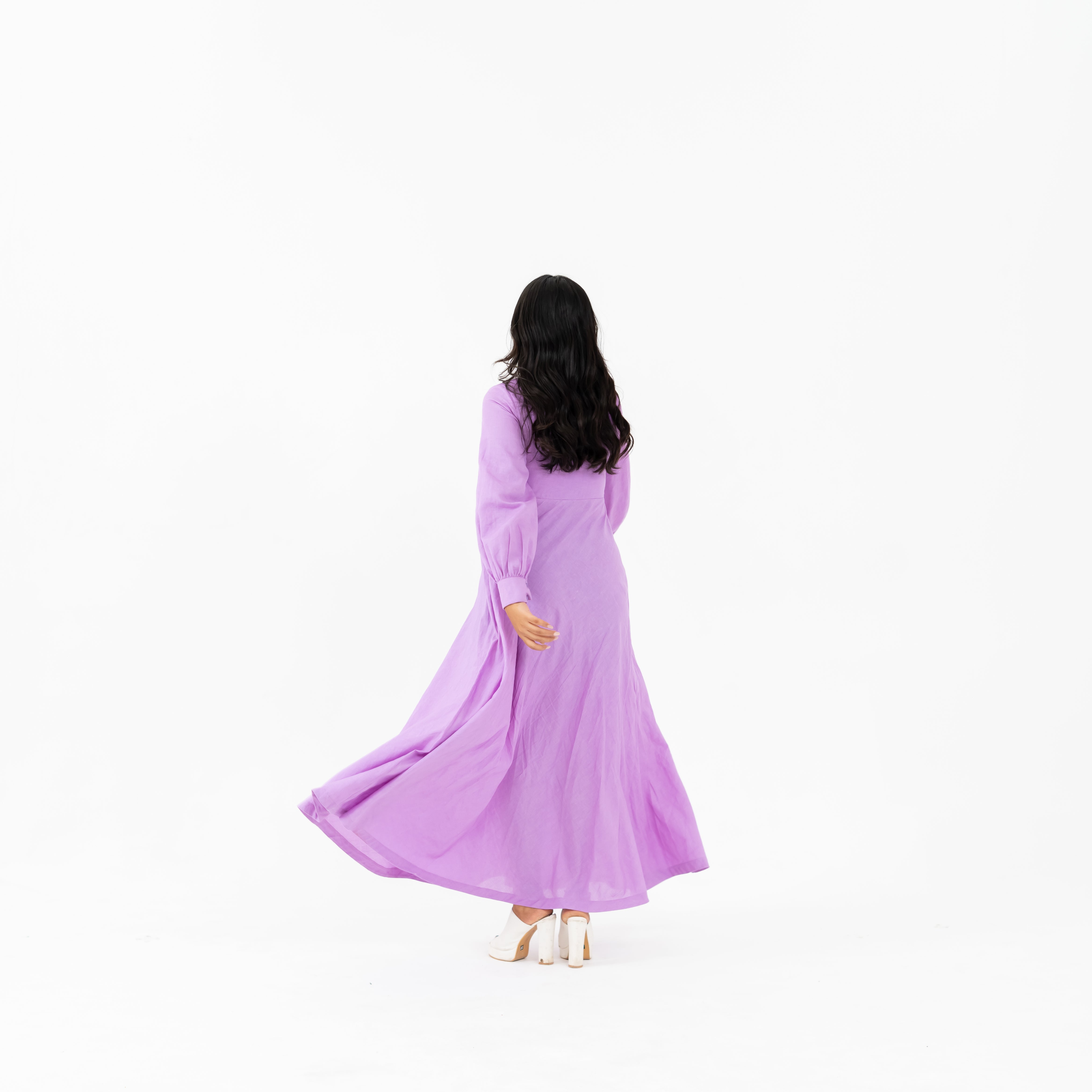 WC – LA – Full Length Embroidered Dress